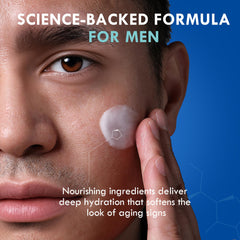 Oxbraver Face Cream for Men applied in routine for daily moisturization