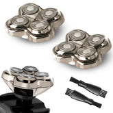 OXSITO Pro 4 shaver heads close-up blades for a smooth shave