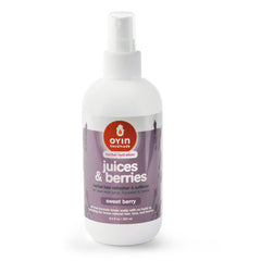 Oyin Handmade Juices & Berries leave-in tonic bottle with herbal infusion and shine.