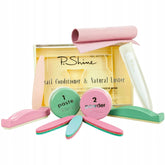 P.Shine Japanese Manicure Kit green paste application for smoothing and hydrating nails