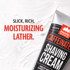 Pacific Shaving Company spearmint closeup evokes refreshing cooling during shave.