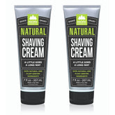 Pacific Shaving Company natural shaving cream with shea butter 2-pack for hydrated, sensitive skin shaves.