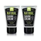 Pacific Shaving Company natural shaving cream close-up with shea butter for smooth glide.