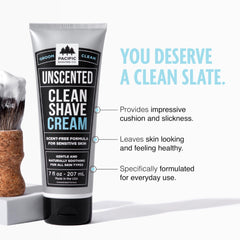Pacific Shaving Company Shea butter ingredient visual highlights nourishing moisturizers
