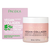 Pacifica Night Cream jar close-up highlighting rich texture for overnight hydration