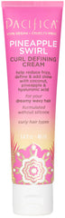 Pacifica Pineapple Swirl Curl Defining Cream bottle for defined, bouncy curls without heaviness.