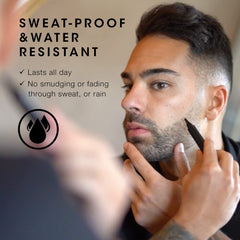 Pacinos Beard Pencil Filler dark brown shade adds natural definition.