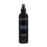 Pacinos Freeze Hair Spray bottle showing extra hold for all hair types