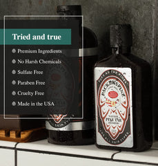 Packer's Pine Tar Bundle front box evokes adventure-ready grooming routine.