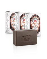 Packer's Pine Tar Soap bar with woodsy lather for rugged cleaning