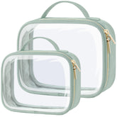 PACKISM Laurel Green TSA bag set keeps carry-on essentials organized
