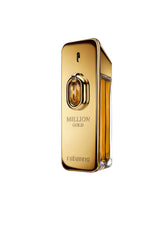 Paco Rabanne 1 Million Gold Elixir Intense bottle highlights bold gold design for evenings.