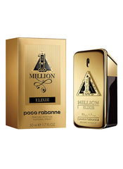 Paco Rabanne 1 Million Elixir Intense bottle angled front for bold presence