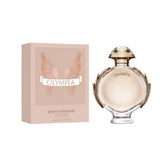 Paco Rabanne Olympéa bottle top view emphasizes elegant design for daily fragrance rituals.
