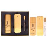 Paco Rabanne One Million bottle in gold packaging signals premium style and confidence.