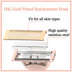 PAI4LEISI Flawless Nu Razor replacement heads pack for easy upkeep.