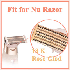 PAI4LEISI Flawless Nu Razor sensaguard cover protects sensitive areas during shaving.