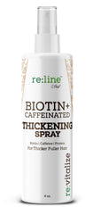 Paisle Botanics Biotin Hair Spray textured hair after use.