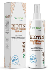 Paisle Botanics Biotin Volumizing Spray bottle—compact styling aid for instant lift and texture.