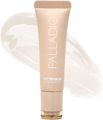 Palladio Butter Balm tube application showing moisture and shine