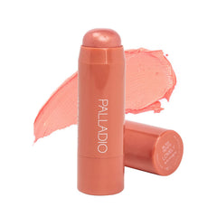 Palladio I'm Blushing 2-in-1 Tint Stick shows on the go color for cheeks and lips