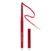 Palladio retractable lip liner Red Rose closeup shows creamy, long-lasting color.