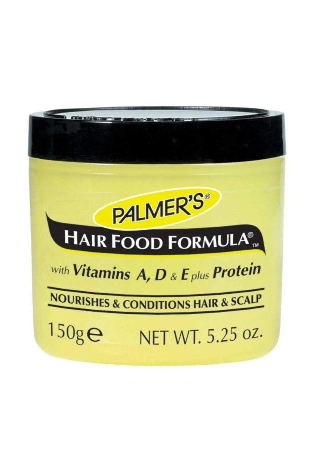 Palmer's Hair Food Formula bottle nourishes hair and scalp.