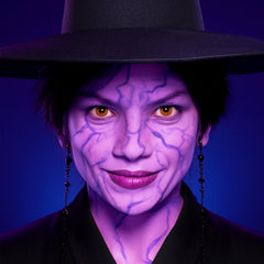 Paminify light-purple face paint stick color swatch highlights rich pigment and easy layering.