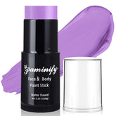 Paminify light-purple face paint stick packaging showcases easy-to-use design for on-the-go makeup.