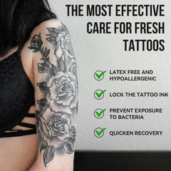 Pamiou tattoo aftercare film packaging keeps ink safeguarded before use
