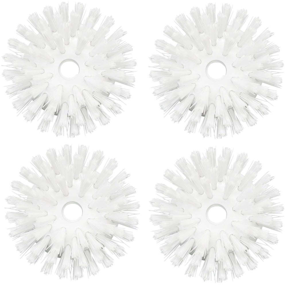Pamrack palm brush refills pack with rugged bristles for stubborn residue on non-stick pans