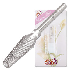 PANA 5-in-1 Pro Nail Drill Bit silver for versatile manicure tasks