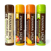 Panama Jack Sunscreen Lip Balm vanilla pack swatch with SPF 45 and smooth glide