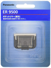 Panasonic ER-GK60 blade close-up shows a sharp stainless edge for precise trimming.