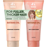 Panda's Promise Batana Oil Shampoo bottle demonstrates lightweight cleansing for refreshed scalp.