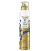 Pantene Air Spray 3 Dot bottle demonstrates brushable strong hold for daily styling.