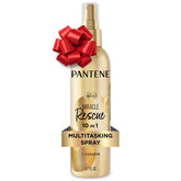 Pantene Miracle Rescue spray bottle ready to detangle and protect hair with 10-in-1 benefits.