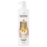 Pantene Pro-V Miracles sulfate-free shampoo bottle for gentle cleansing of stressed hair.