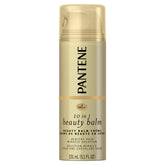 Pantene Pro-V Ultimate 10 Beauty Balm bottle shows all-in-one leave-in care for hair