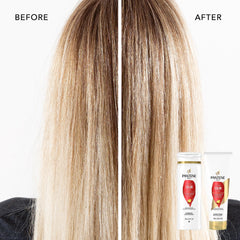 Pantene Radiant Color Shine conditioner bottle adds hydrating shine for color-treated hair