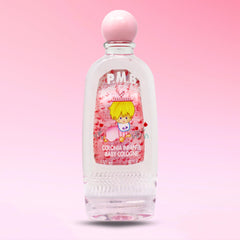 Para Mi Bebe Splash Cologne bath-time hero image shows hydrating formula for gentle skin.