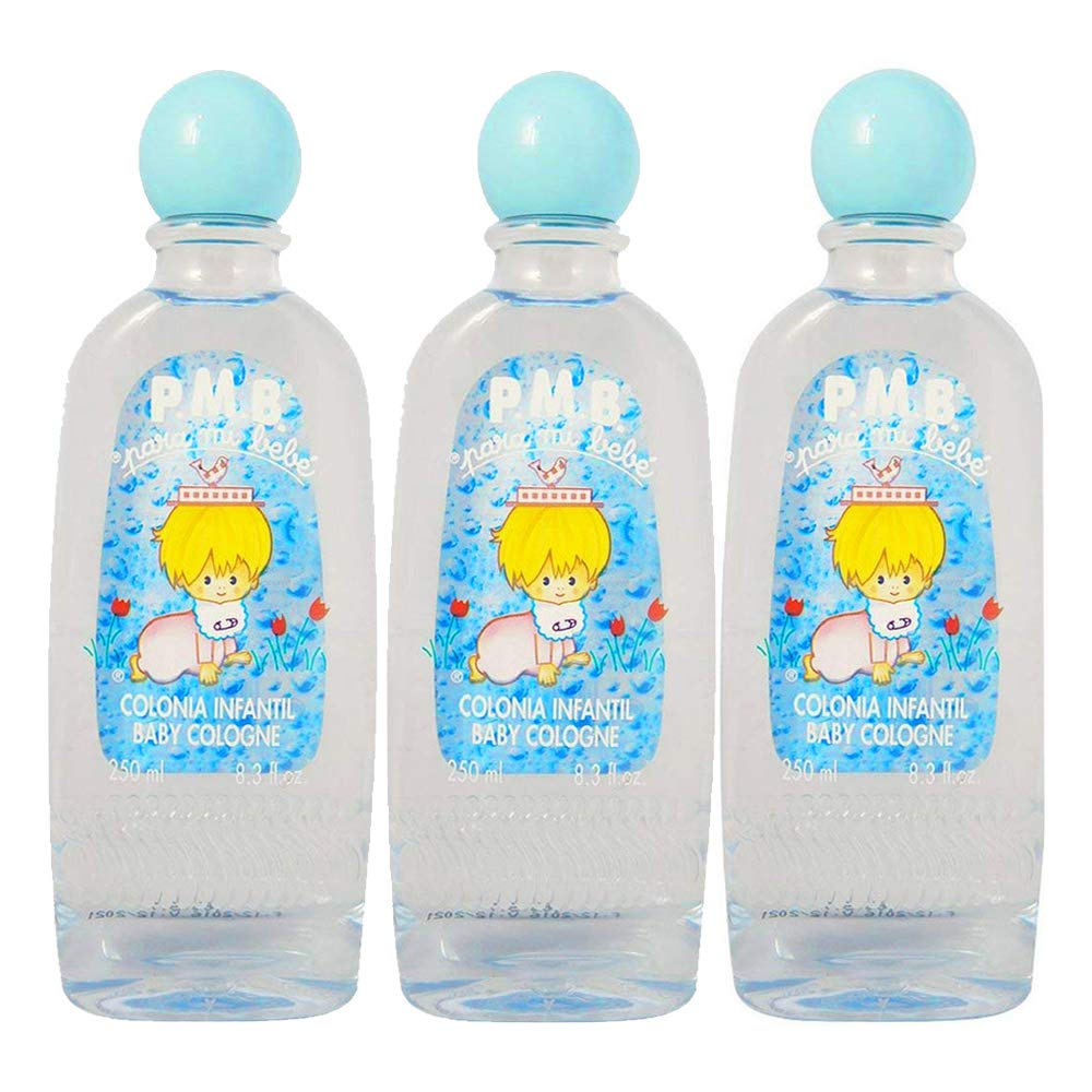 Para Mi Bebe Splash Cologne Boys bottle shows an alcohol-free fragrance for a midday fresh feel.