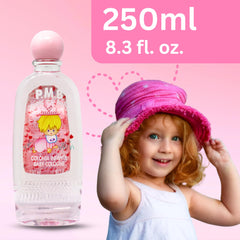 Para Mi Bebe Splash Cologne spray-application captures easy mist for light refreshing fragrance.