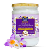 Parachute SkinPure coconut oil jar closeup highlights natural hydration