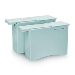 Paragon Mount Dermaplane Blade Remover Box 2-Pack front view for organized blade storage and disposal
