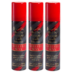 Parfums De Coeur A Little Sexy deodorant spray bottle, fresh citrus-floral aroma for everyday confidence