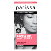 Parissa wax strips for upper lip, ready-to-use for precise waxing.