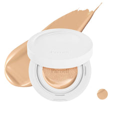 Parnell Cicamanu Serum Cushion packaging close-up shows freshness and double sealing for sensitive skin.