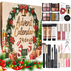 PASNOWFU Makeup Advent Calendar 2025 packaging showcasing festive design for gift-ready appeal.