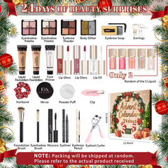 PASNOWFU 24-day box design highlighting daily surprises for a celebratory routine.
